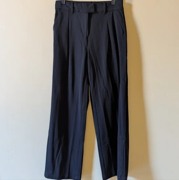 American Eagle Flat Wide Leg Pant - Picture 2 of 14
